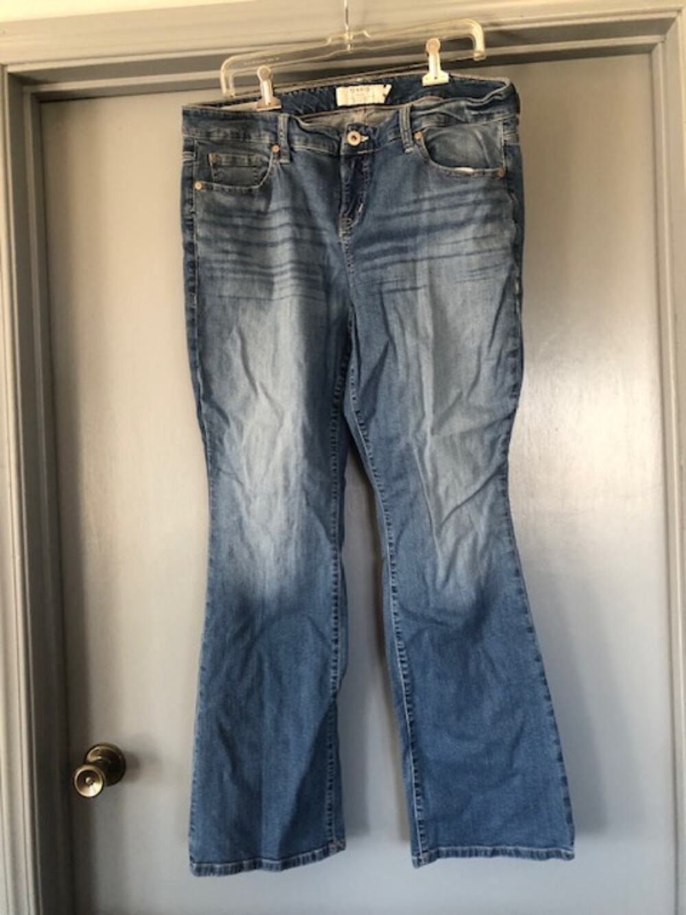 Torrid Womens Denim Slim Bootcut Jeans Size 16R